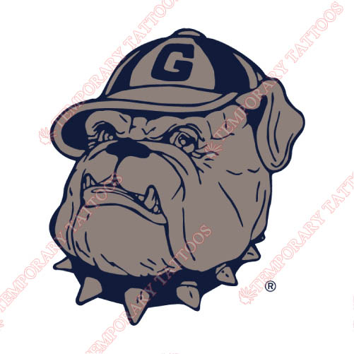 Georgetown Hoyas Customize Temporary Tattoos Stickers NO.4463